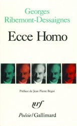 Ribemont Livre Ecce Homo Gallimard A32436