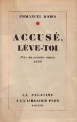 Robin L accuse 1929