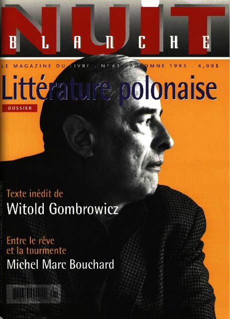 Couverture numéro 61