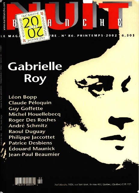 Couverture numéro 86