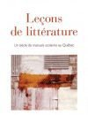LEÇONS DE LITTÉRATURE